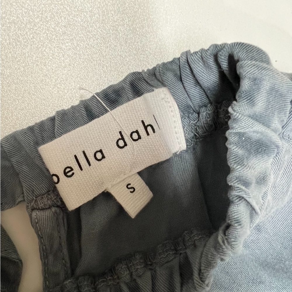 BELLA DAHL Sleeveless Tiered MIDI Dress in Indigo Stripe! - Picture 9 of 12